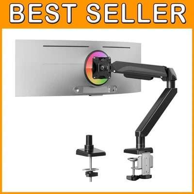 Heavy Duty Single Monitor Arm for 42-27 Inch Screens - Image 1 of 4