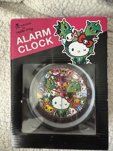 New In Box Hello Kitty & Tokidoki Analog Alarm Clock Limited Edition - Picture 1 of 2