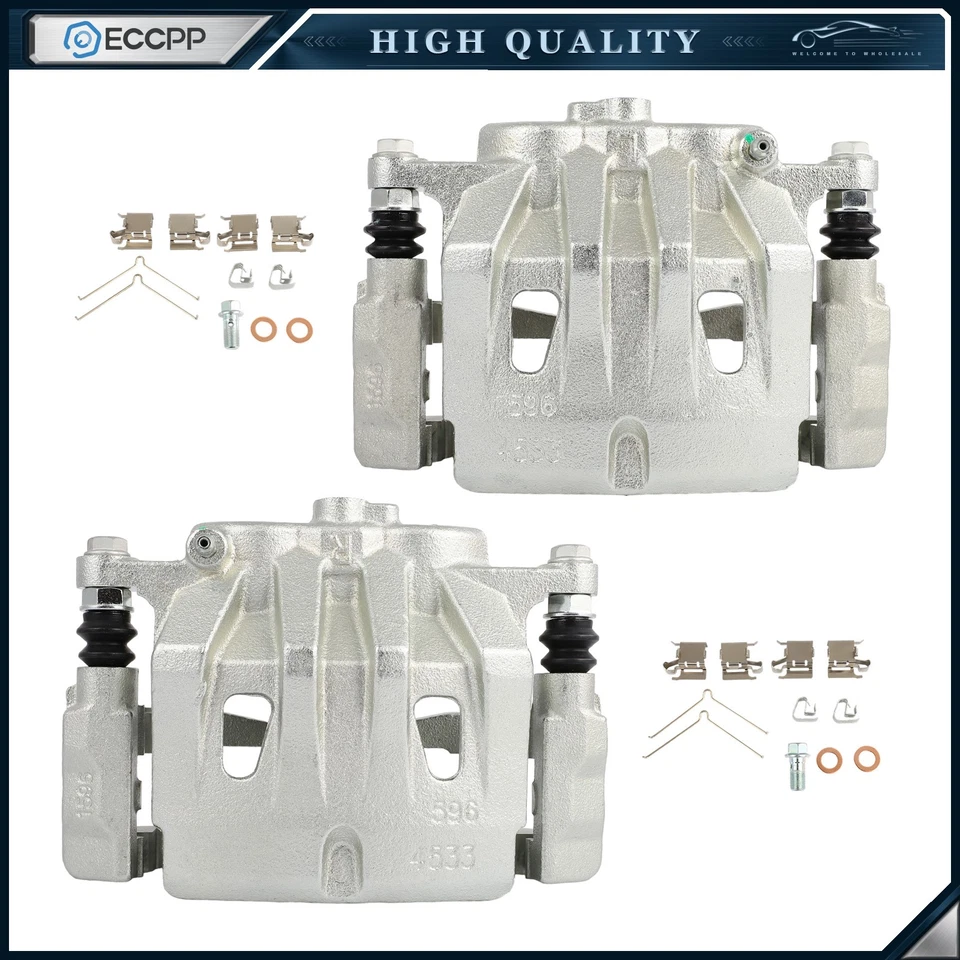 Pinzas de freno delanteras 2 piezas para Toyota Highlander 2008-2011 2010-2015 Lexus RX350 Foto 1 de 4