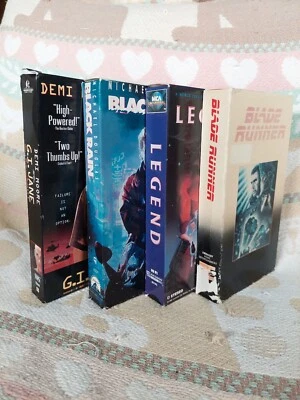 Ridley Scott VHS Lot Blade Runner Legend Black Rain G.I. Jane - Image 1 of 4
