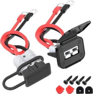 50A Batterie Schnellkupplung/Trennstecker 8AWG für Anderson Stecker Kabel, 1,3 - Bild 1 von 11