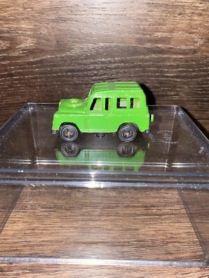 Coche de juguete Land Rover Tootsie vintage de los años 70 pequeño de metal fundido a presión verde Foto 1 de 4