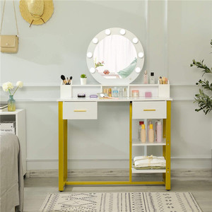 Gold Vanities Makeup Tables For Sale In Stock Ebay