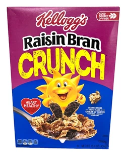 Kellogg's Raisin Bran Crunch Original Cereal 15.4 oz - Picture 1 of 1