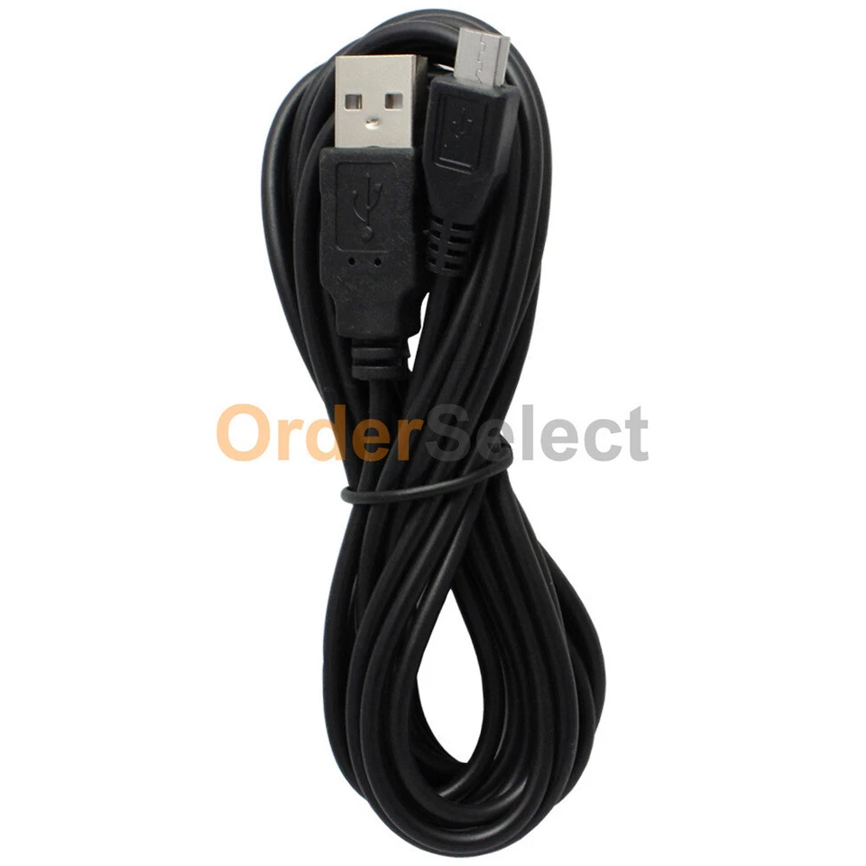 Micro USB 10FT Cable for LG G Pad 7.0 8.0 10.1/F2 8.0/X 8.0/X2 8.0 Plus/G-Slate - Image 1 of 4