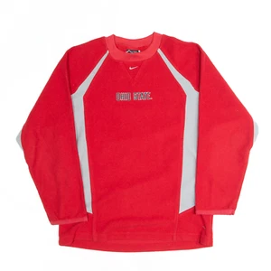 NIKE Boys Ohio State Embroidered Red USA Sweatshirt S - Picture 1 of 6
