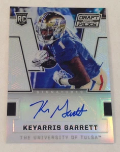 2016 Prizm Draft KEYARRIS GARRETT Tulsa/Panthers #249 RC AUTO REFRACTOR - Picture 1 of 1