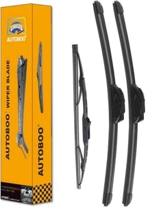Buick Envision 2016-2020 OEM All-Season Rear Wiper Blade Set 24+18+12 - Picture 1 of 7