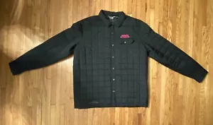 Men’s Quilted Black Jacket - THE BOYS IN THE BAND crew gift - Size XL - Picture 1 of 7