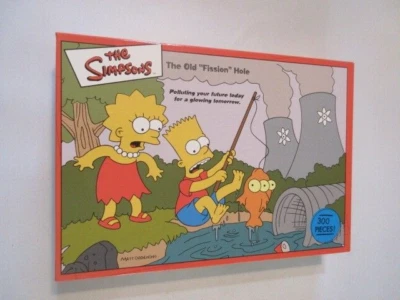 Roseart THE SIMPSONS The Old "Fission" Hole NEW 300 pieces - Image 1 of 3