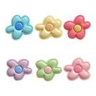 Style Flower Hair Clip Ponytail Bangs Girls Hairpins Candy Color Hair Clip