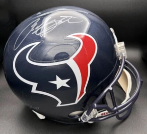 Casco Arian Foster FIRMADO Houston Texans Rushing Champ F/S PSA/ADN AUTOGRAFIADO - Imagen 1 de 5