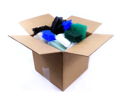 Medios de filtro Green Vista Rainbow Chips & Chunks para estanques Koi - 1 ft³ ft. Foto 1 de 4