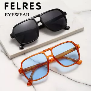 Hombres Mujeres Piloto Protección UV Gafas de sol Clásicas Moda Exterior Sombra Gafas - Imagen 1 de 30