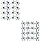 240 Pcs Simulation Spider Toy Realisic Ghost Plastic Spiders