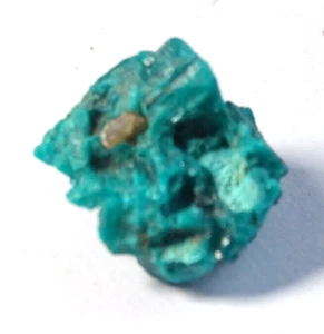 SMALL NATURAL RARE DIOPTASE CRYSTAL PIECE - 1.6 x 1.5 cms 2.73 gms #2 - Foto 1 di 5