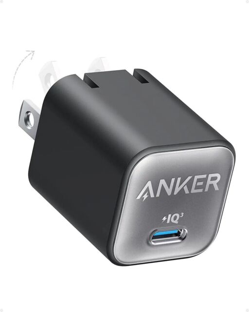 Anker 737 GaNPrime - Cargador de pared plegable USB C de 120 W, PPS de 3  puertos, rápido y compacto, para MacBook Pro/Air, iPad Pro, Galaxy S22/S21