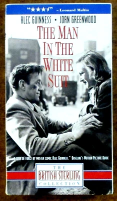 "The Man in the White Suit" (1951) Alec Guinness - Joan Greenwood - VHS Foto 1 de 3