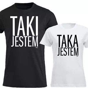 Taka jestem i ch.. POLEN Koszulka smieszna polnisches T-Shirt Polska prezent polski - Bild 1 von 21