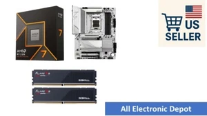 New AMD Ryzen 7 9700X Gigabyte B650 Aorus Elite AX Ice G.Skill 32GB DDR5 6000 - Picture 1 of 1