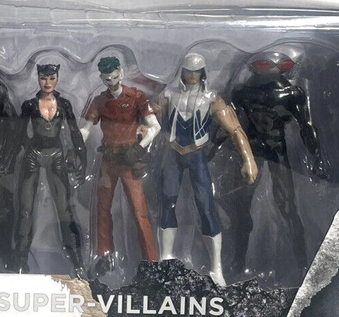 DC Collectibles Super Heroes VS Super Villains 7-Pack Cover