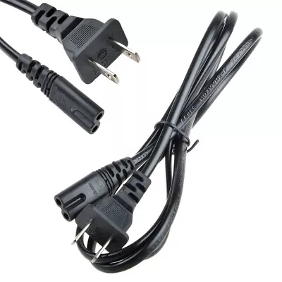 5ft AC Power Cord Cable For EPSON WP-4540 WP-4590 WF-2660 WF-3530 WF-3620 WF-635 - Image 1 of 4