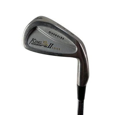 King Cobra II Oversize Tour Single 4 Iron Steel Stiff Hump Shaft Mens Right Foto 1 de 4