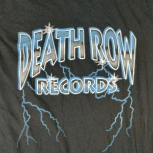 Death Row Records Shirt Herren Medium Lightning Ice Blue Streetwear Retro 90er - Bild 1 von 7
