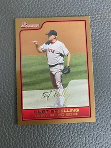2006 Bowman Baseball Gold #10 Curt Schilling Boston Red Sox - Picture 1 of 2