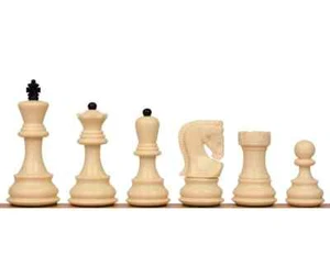 Kunststoff Schachfiguren Dubrovnik Zagreb Royal 9,7 cm 3,75" König mit EXTRA KÖNIGINNEN - Bild 1 von 2