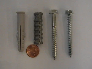 Molly / Lag Screw 1/4" (various items) - Picture 1 of 5