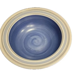 Pfaltzgraff "Rio" Muster Salat- oder Servierschüssel. Blau und Weiß. Große - Bild 1 von 4