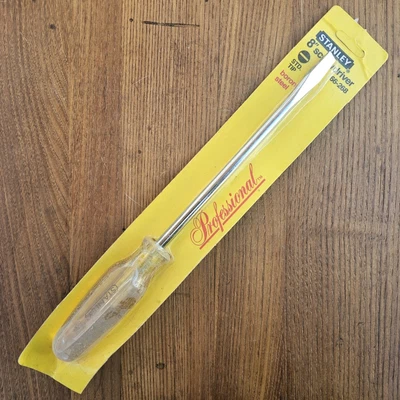 Vintage Stanley 66-268 Professional Screwdriver Made In USA NOS - Image 1 of 4