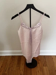 Vintage Cinema Etoile Einteiler Body Slip SM Druckknopf Schritt Camisole Dessous USA - Bild 1 von 12