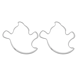 2pcs Halloween Stainless Steel Cookie DIY Biscuits Mold Kitchen Baking - Picture 1 of 12