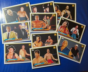 WWE WWF TOPPS Heritage Big Legends 2018 Classic Wrestling Trading Cards Pick One - Picture 1 of 58