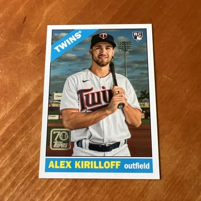 Alex Kirilloff 2021 Topps 70 Years Of Topps #70YT-16 - Image 1 of 2