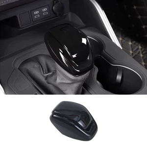 Bright black Gear Shift Knob Cover Trim 2pcs For Toyota Highlander 2020-2025 - Picture 1 of 9