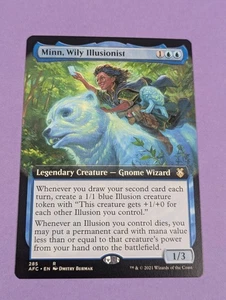 MTG: Adventures In The Forgotten Realms: Minn, Wily Illusionist #285 Rare - NM - Picture 1 of 2