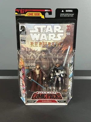 Pacotes de quadrinhos Star Wars nº 7 Obi Wan Kenobi Arc Trooper Star Wars Republic 55 novos - Imagem 1 de 4