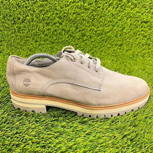 Scarpe Oxford Timberland London Square da donna grigie casual da passeggio A29ZB