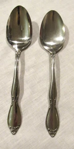 Chatelaine Stainless Oneida Community Tablespoon/Serving Spoons - 2 - Picture 1 of 3