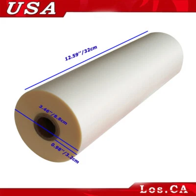 1 рулон матовой атласной термической ламинирующей пленки 12,59 дюйма x 656 футов 0,32 x 200 М НОВАЯ - Изображение 1 из 4