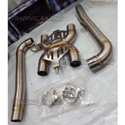 Tubo de eslabón de escape deslizable para Triumph Bonneville T120 Black Gold Line 2021-2024 Foto 1 de 4