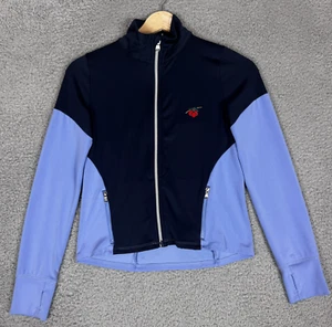 Polo Ralph Lauren Youth Jacket Size Medium Full Zip Track Navy Blue - Picture 1 of 8