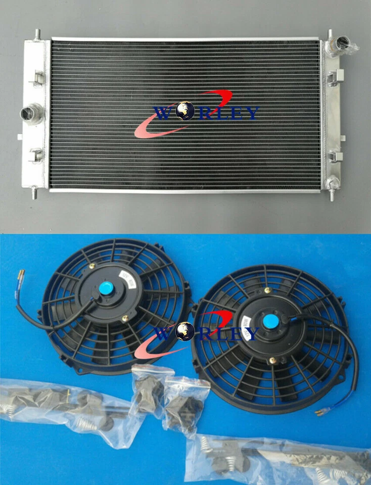 Radiador y ventiladores de aluminio para Chevrolet Cobalt SS LSJ LNF 2.0 2.2 2.4 2005-2010 Foto 1 de 4