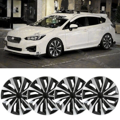 For Subaru Impreza 4X 16" Hubcap Wheel Rim Cover Snap On Hub Cap R16 Steel Wheel Foto 1 de 4