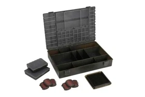Fox Edges Loaded Large Tackle Box Carp Deluxe Fishing System CBX096 - Picture 1 of 11