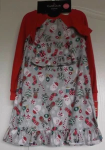 CUDDL DUDS CHRISTMAS NIGHTGOWN & MATCHING DOLL GOWN - SIZE XS (4/5) - NWT - Picture 1 of 6