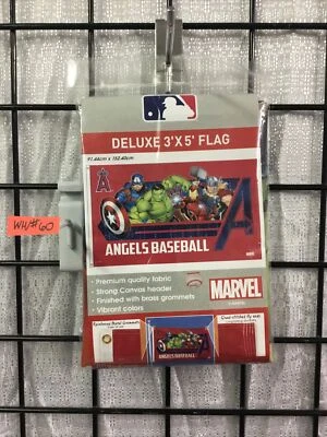 Wincraft Flag MLB Los Angeles Angels x Marvel Avengers Deluxe 3’x5’ Flag - Image 1 of 2